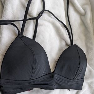 Adore Me Swim Bikini Top, Small black